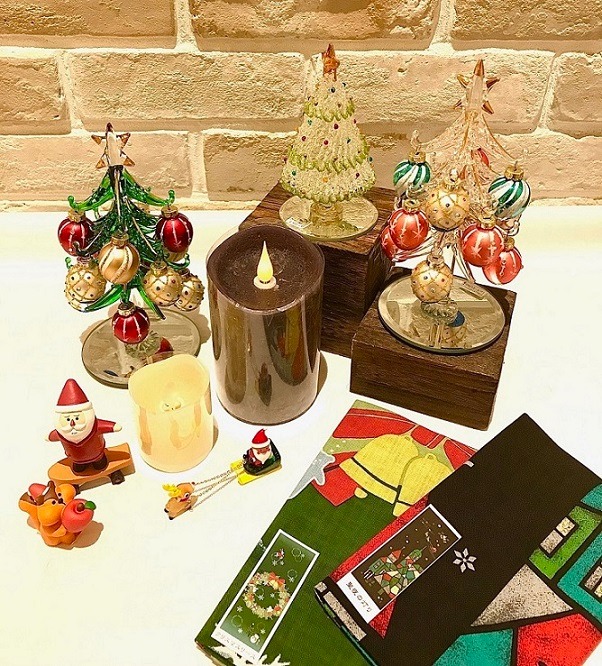 【Re風藍 岡山ロッツ店】ガラスのXmasツリー☆彡の画像